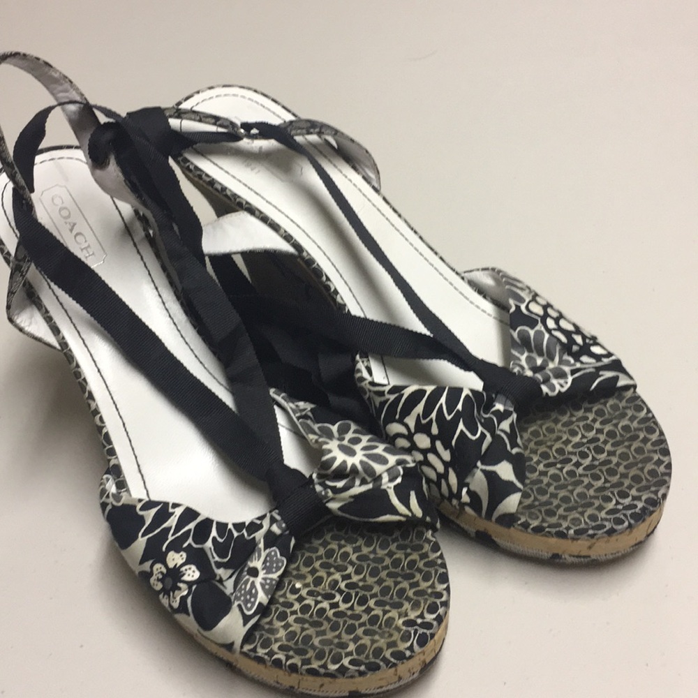 Coach wedges